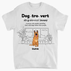 Dog Tro Vert Dog Personalized Shirt Sweatshirt Hoodie Personalized Gift for Dog Lovers