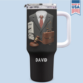 Gift For Welder Man - Personalized Welder Tumbler