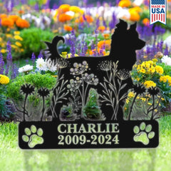 Personalized Pet Memorial Metal Sign
