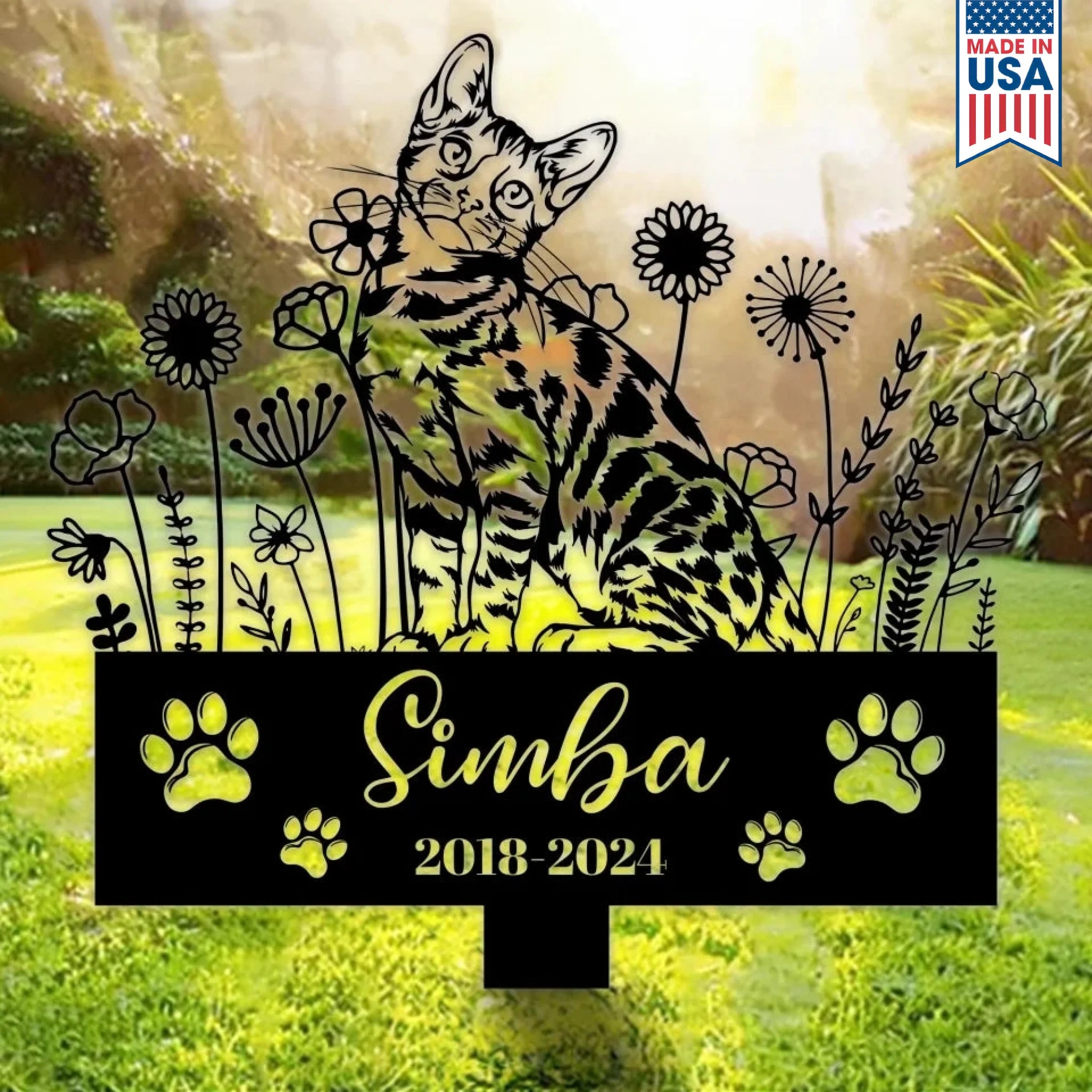 Personalized Pet Memorial Metal Sign (1)