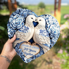 I_m Yours - Personalized Couple Heart Shaped Stone