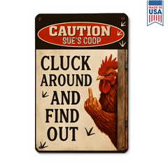metal sign