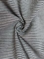 Stripe Basic Loose Kimono